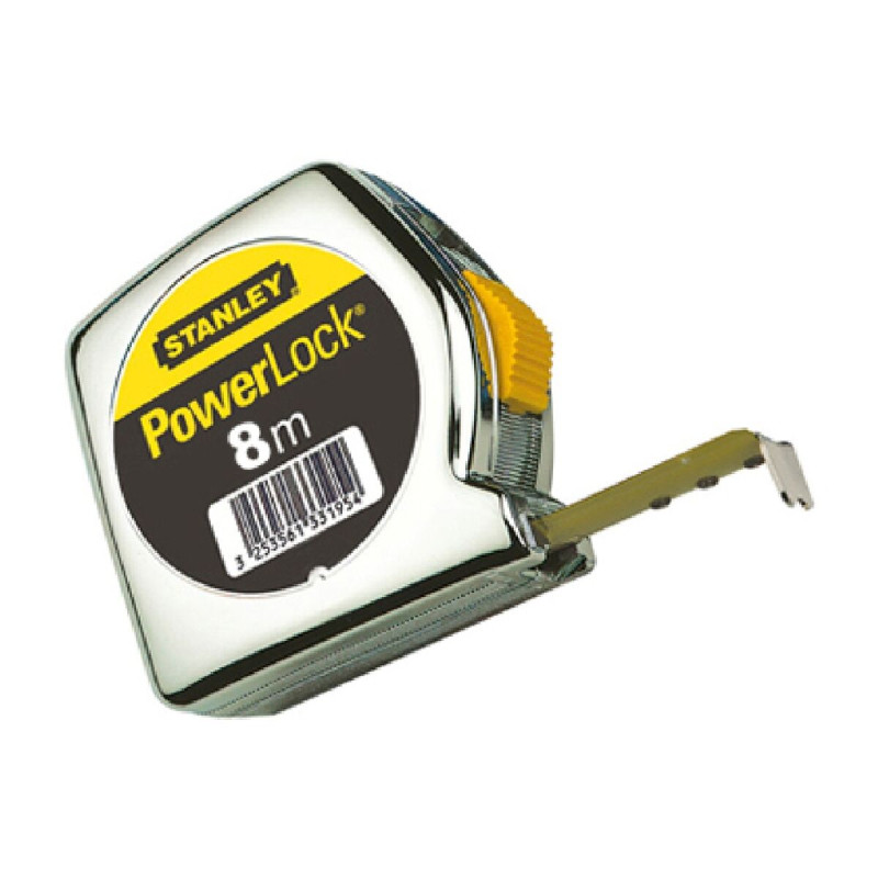 Flexómetro Stanley POWERLOCK 8 m x 25 mm ABS Flexómetro Stanley POWERLOCK 8 m x 25 mm ABS