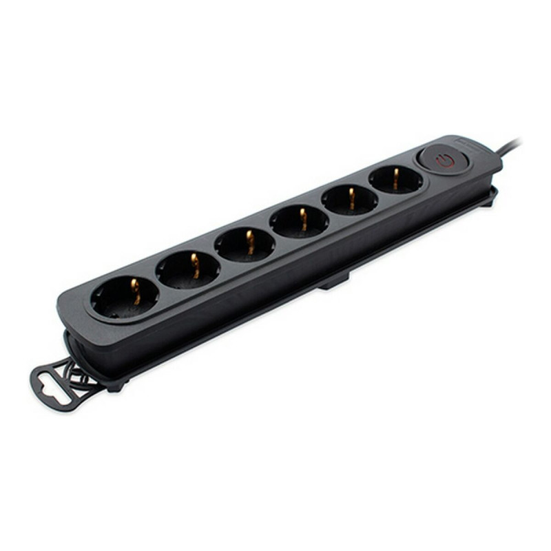 Regleta Enchufes 6 Tomas con Interruptor TM Electron 250 V Regleta Enchufes 6 Tomas con Interruptor TM Electron 250 V