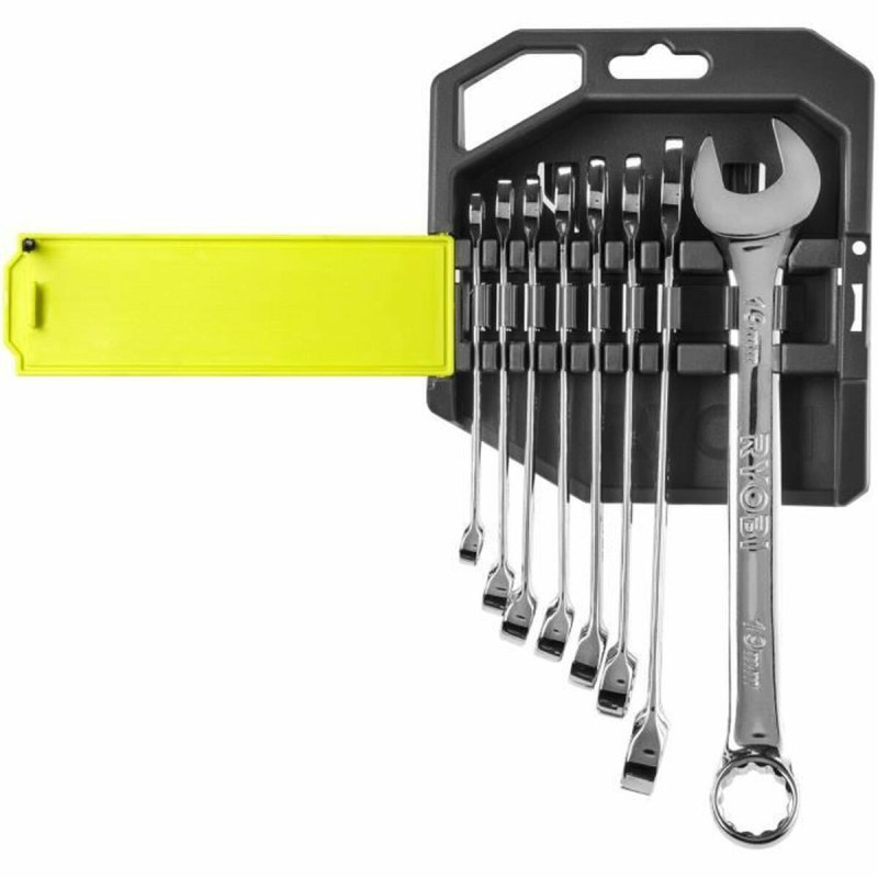 Juego de llaves de doble boca Ryobi RHWR8PC Juego de llaves de doble boca Ryobi RHWR8PC