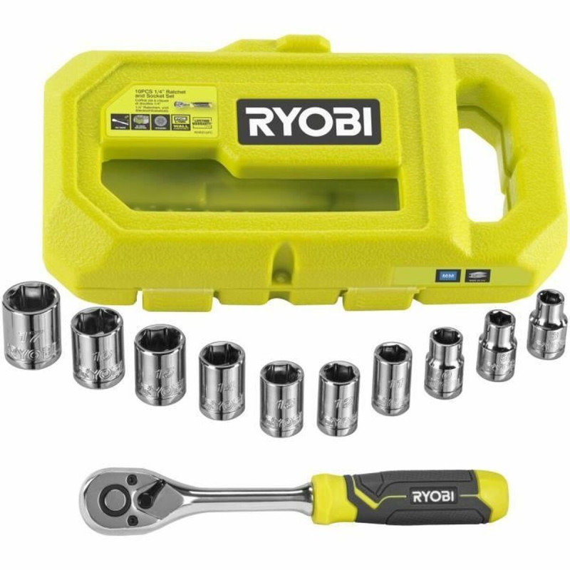 Juego de llaves de doble boca Ryobi RHRS10PC Juego de llaves de doble boca Ryobi RHRS10PC