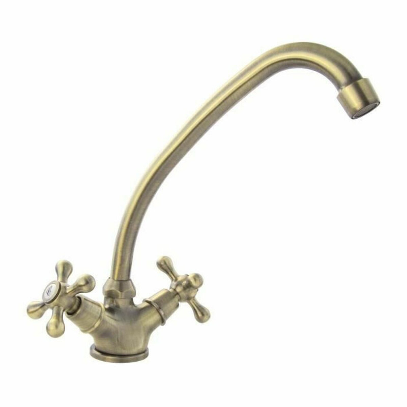 Grifo Bimando Rousseau Beverley Acero Inoxidable Latón Grifo Bimando Rousseau Beverley Acero Inoxidable Latón