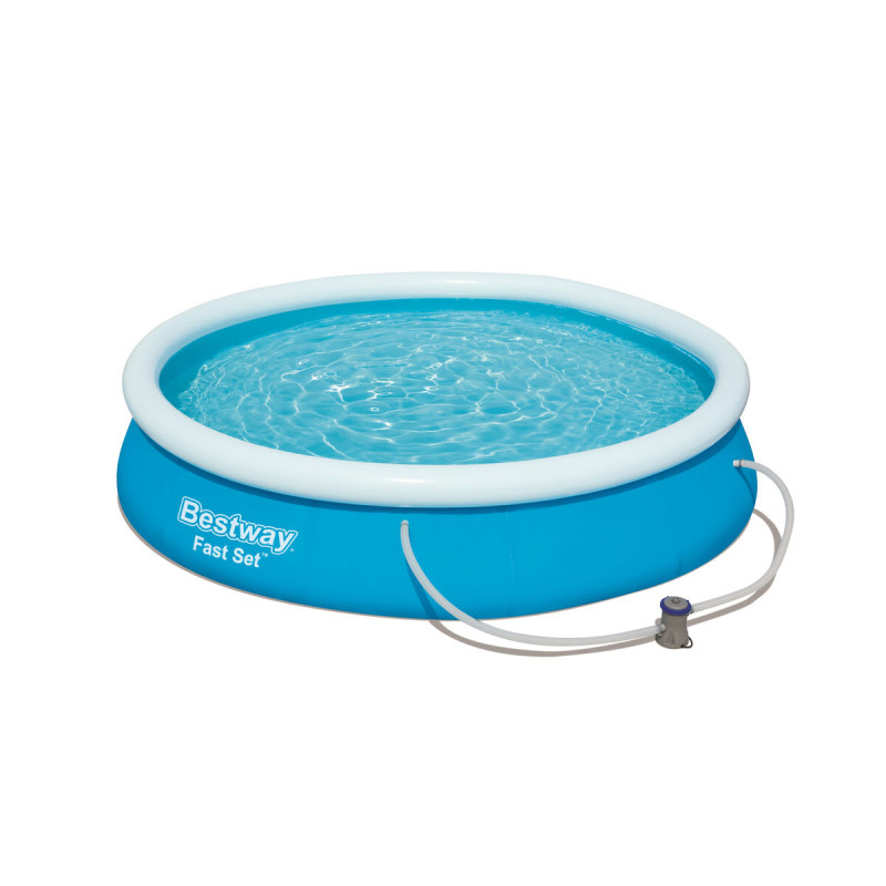 Piscina Hinchable Bestway 366 x 76 cm Azul 5377 L Piscina Hinchable Bestway 366 x 76 cm Azul 5377 L