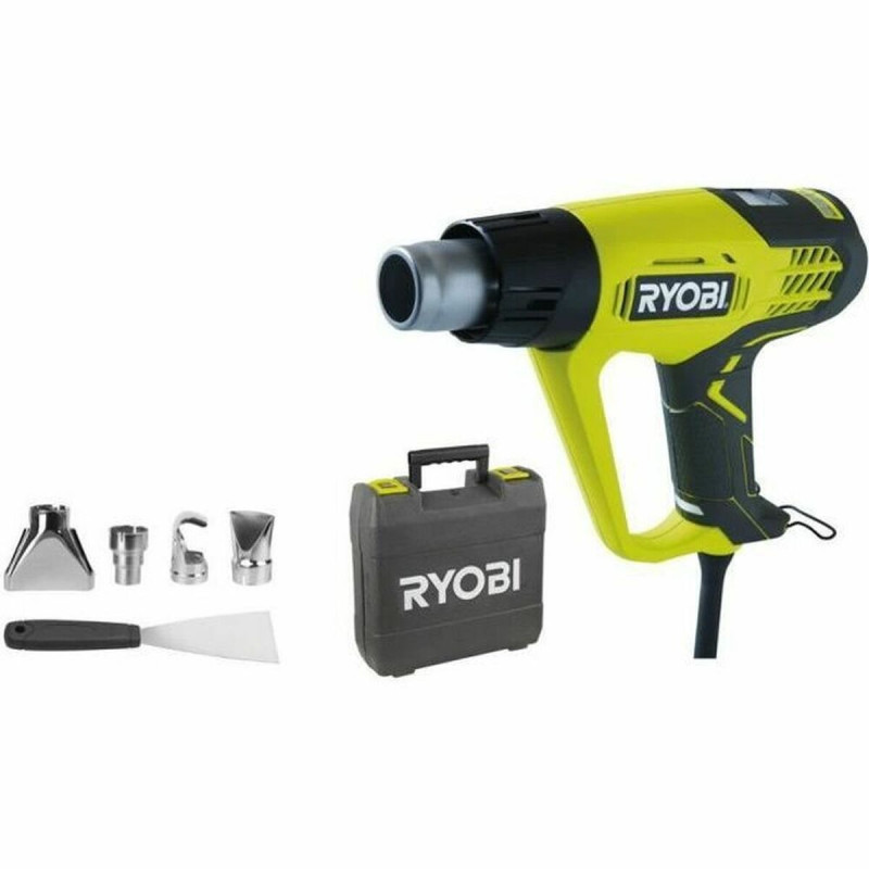 Pistola de aire caliente Ryobi EHG2020LCD 2000 W Pistola de aire caliente Ryobi EHG2020LCD 2000 W