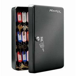 Armario de llaves Master Lock ‎9,8 x 23,9 x 30 cm 50 Llaves Negro Ac