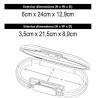 Caja Fuerte Portátil con Cable de Seguridad Master Lock 5900EURDWHT B