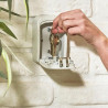 Caja fuerte Master Lock 5401EURDCRM Llaves Blanco Gris Metal Aluminio