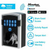 Candado de llave Master Lock 5441EURD Zinc Plástico Rectangular