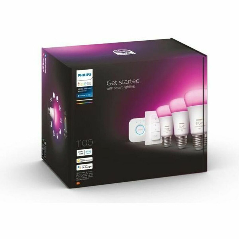Bombilla LED Philips Kit de inicio E27 Blanco F 9 W E27 806 lm (6500 K