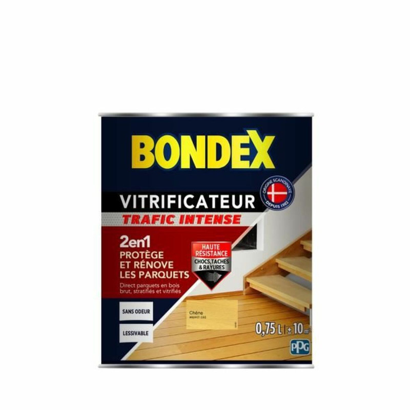 Barniz vitrificador Bondex Parquet Satinado Roble 750 ml Barniz vitrificador Bondex Parquet Satinado Roble 750 ml