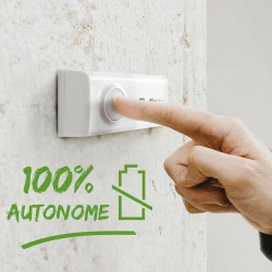 Timbre Inalámbrico con Pulsador SCS SENTINEL EcoBell 100 USB x 2 100