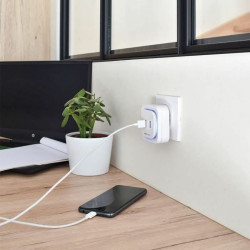Timbre Inalámbrico con Pulsador SCS SENTINEL EcoBell 100 USB x 2 100