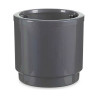 Maceta Autorriego Plateado Polipropileno (2 Unidades) (38 x 37,5 x 38