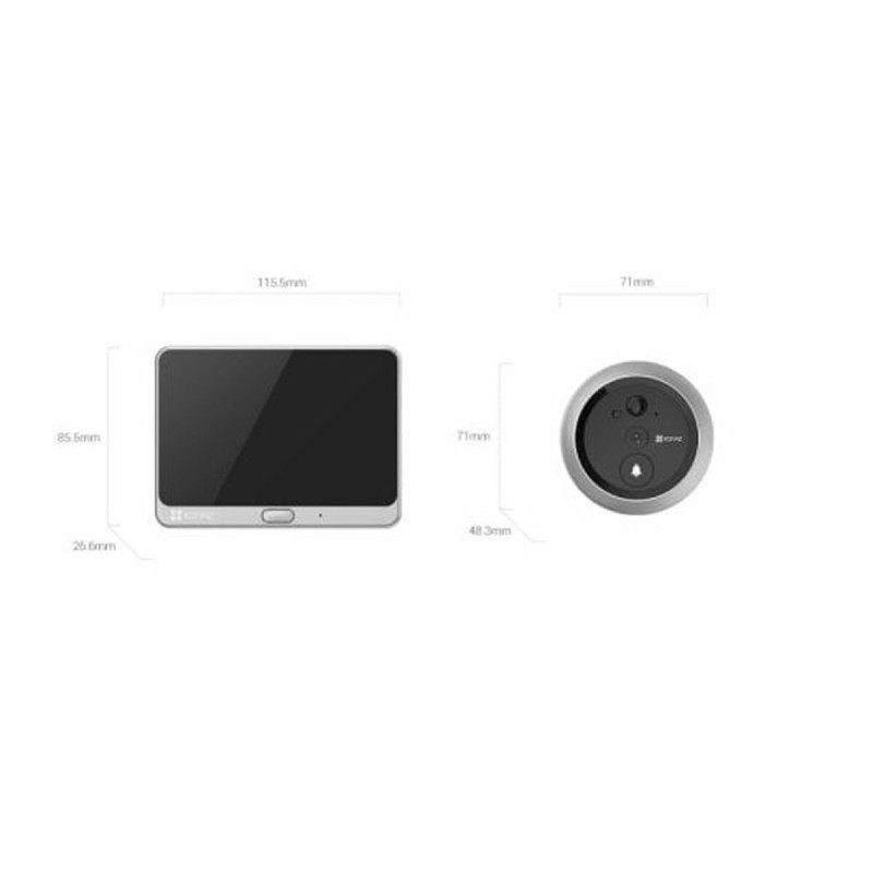 Videocámara de Vigilancia Ezviz DP2 2K Videocámara de Vigilancia Ezviz DP2 2K