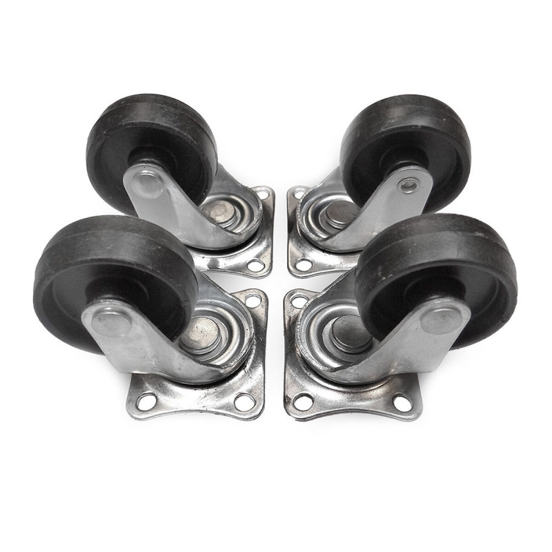 Ruedas EDM Ø 50 mm Goma de caucho (4 Unidades) Ruedas EDM Ø 50 mm Goma de caucho (4 Unidades)