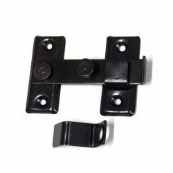 Aldabilla para puerta EDM Reversible Zincado Acero 8 cm