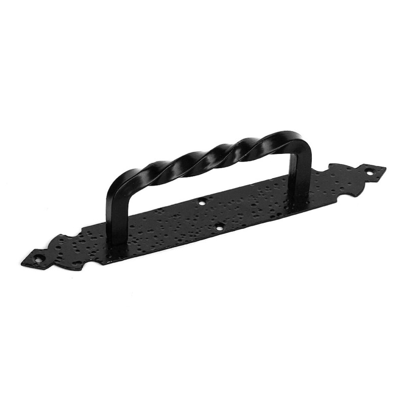 Tirador para puerta EDM Forja 275 mm Negro Acero Tirador para puerta EDM Forja 275 mm Negro Acero
