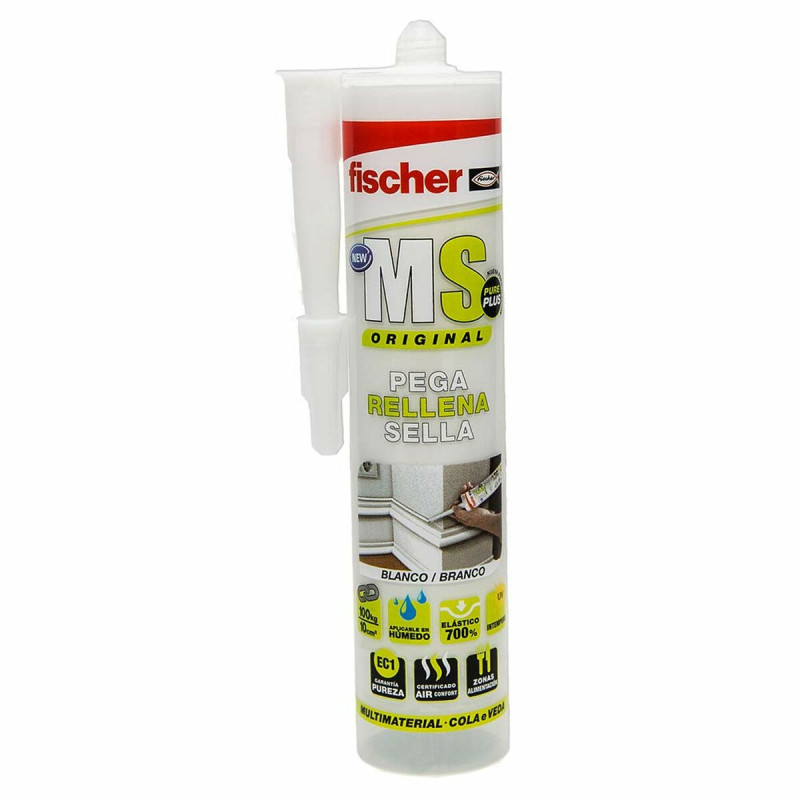 Sellador/Adhesivo Fischer Ms Blanco 290 ml Sellador/Adhesivo Fischer Ms Blanco 290 ml
