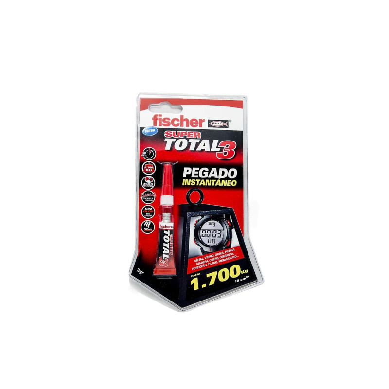 Pegamento Fischer supertotal 3 20 g 3 g Pegamento Fischer supertotal 3 20 g 3 g