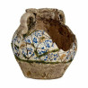 Figura Decorativa para Jardín Jarrón Poliresina 28,5 x 28 x 28,5 cm