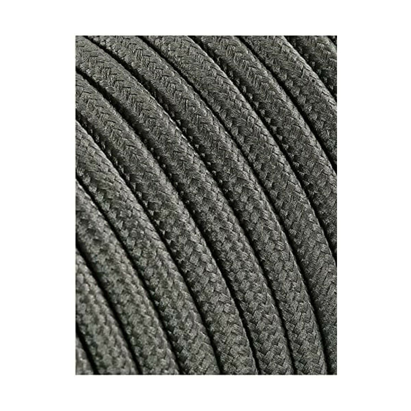 Cable EDM C63 2 x 0,75 mm Textil Gris oscuro 5 m Cable EDM C63 2 x 0,75 mm Textil Gris oscuro 5 m