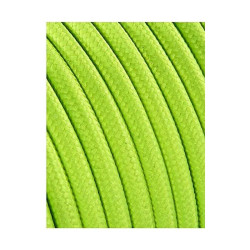 Cable EDM 2 x 0,75 mm Verde Textil 5 m