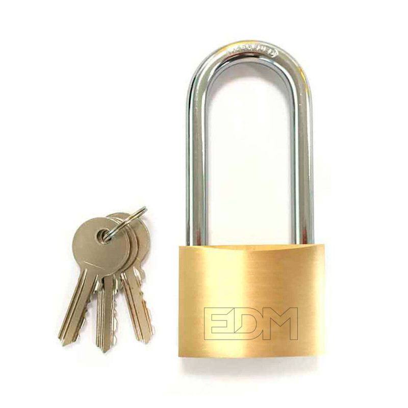 Candado de llave EDM Latón Redondo Candado de llave EDM Latón Redondo