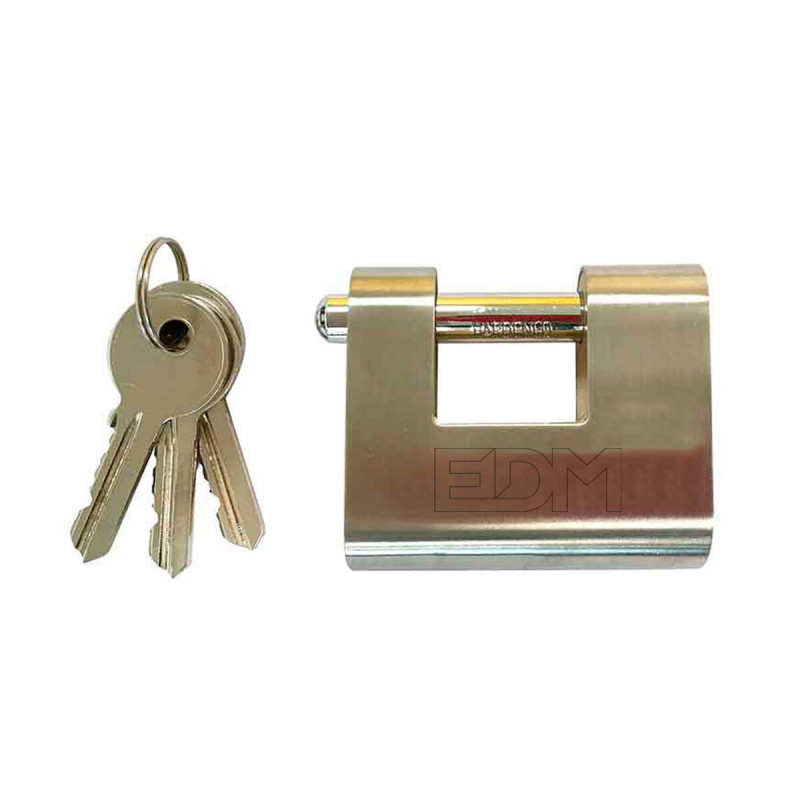 Candado de llave EDM De seguridad Latón (6 x 5,3 x 2,55 cm) Candado de llave EDM De seguridad Latón (6 x 5,3 x 2,55 cm)