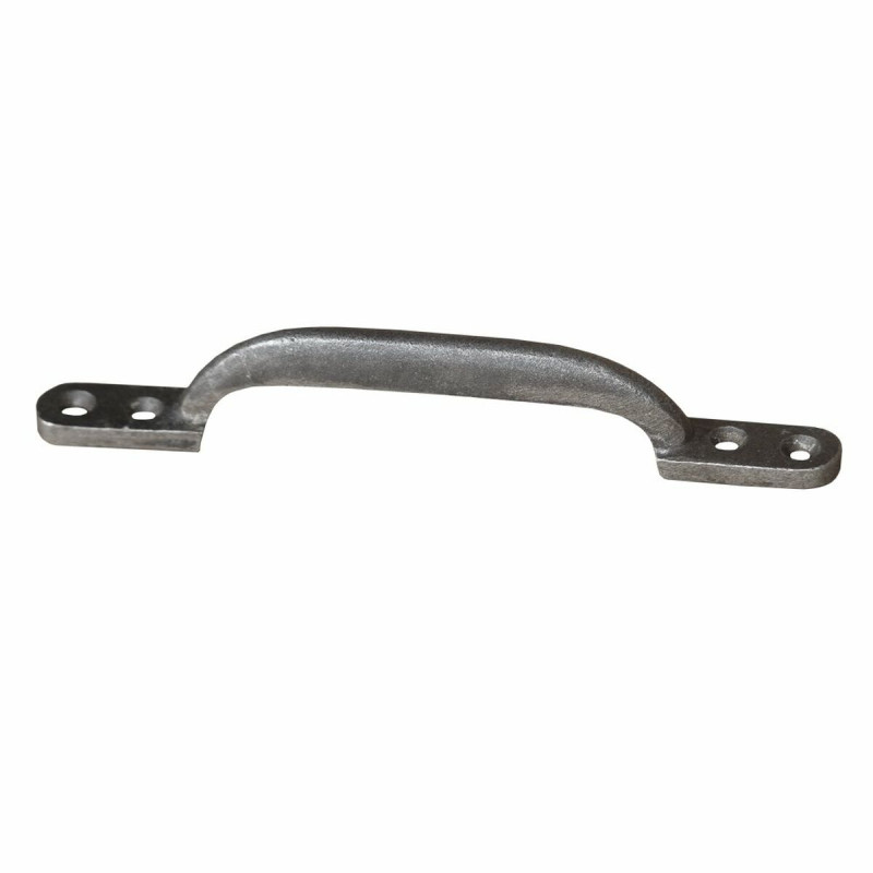 Tirador para puerta EDM Mate Plateado Acero 155 mm Tirador para puerta EDM Mate Plateado Acero 155 mm
