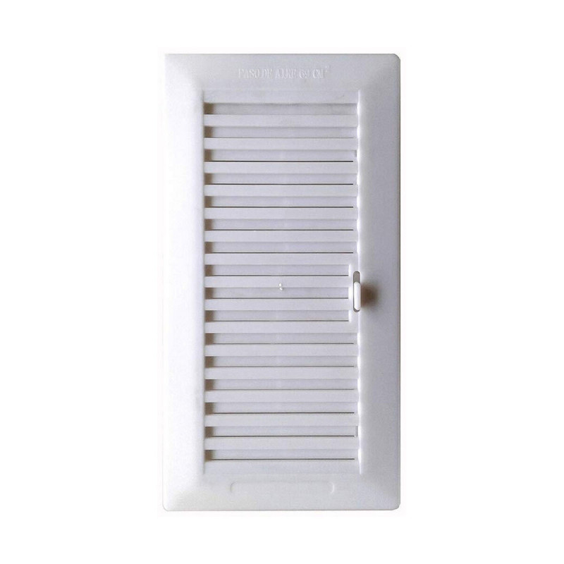 Rejilla Fepre Regulable Empotrable Blanco ABS Polipropileno (13,3 x 26