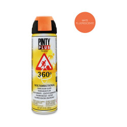 Pintura en spray Pintyplus Tech T143 360º Naranja 500 ml
