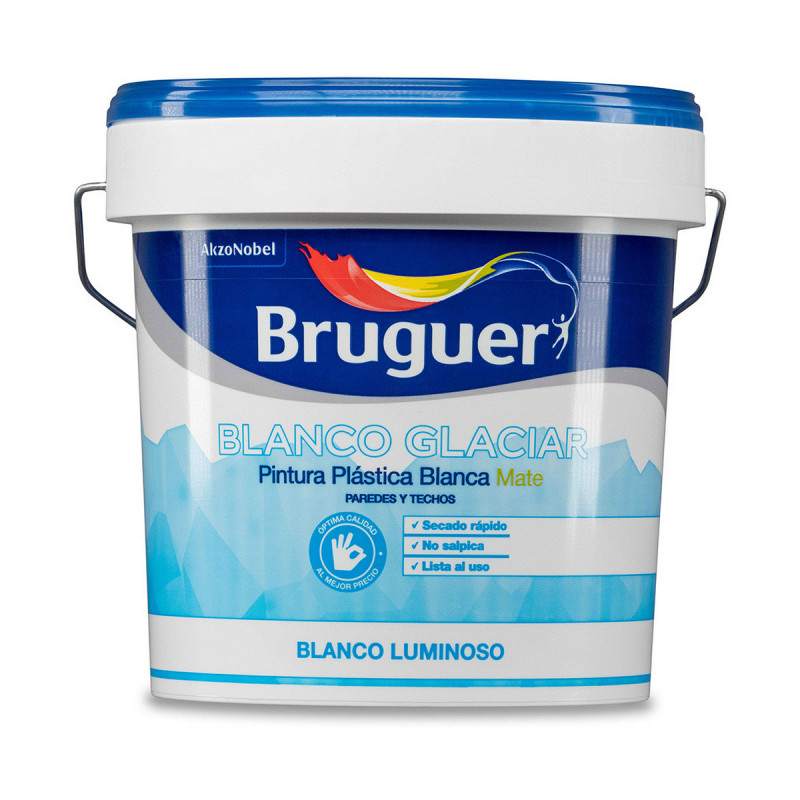 Pintura Bruguer 5208048 Blanco 15 L Pintura Bruguer 5208048 Blanco 15 L