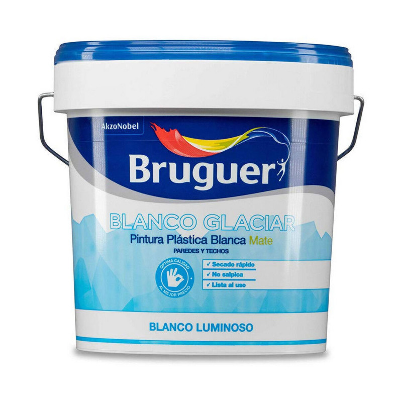 Pintura Bruguer 5208049 Blanco 4 L Pintura Bruguer 5208049 Blanco 4 L