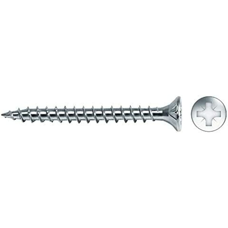 Caja de tornillos CELO Vlox 150 Unidades Zincado Avellanado Caja de tornillos CELO Vlox 150 Unidades Zincado Avellanado