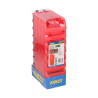 Set de Cajas Organizadoras Apilables Kinzo Rojo 12 x 10 cm Polipropile