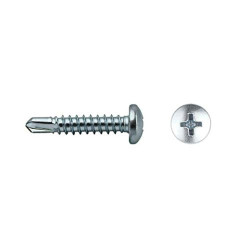 Caja de tornillos CELO DIN 7504N Ø 4,8 mm 25 mm Phillips Zincado (250