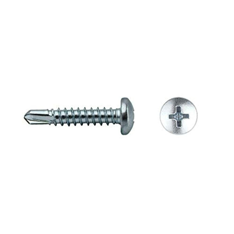 Caja de tornillos CELO DIN 7504N Ø 4,8 mm 25 mm Phillips Zincado (250