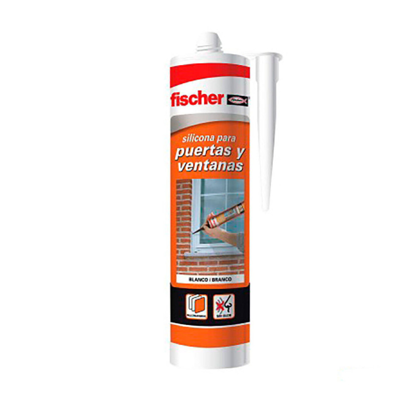 Silicona Fischer Transparente 300 ml Silicona Fischer Transparente 300 ml
