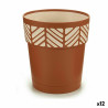 Maceta Autorriego Stefanplast Orfeo Terracota Plástico 15 x 15 x 15 c