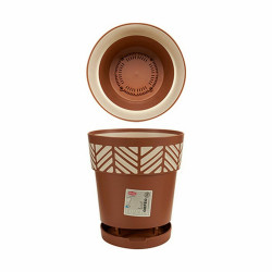 Maceta Autorriego Stefanplast Orfeo Terracota Plástico 19 x 19 x 19 c