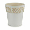 Maceta Autorriego Stefanplast Orfeo Blanco Plástico 25 x 25 x 25 cm (