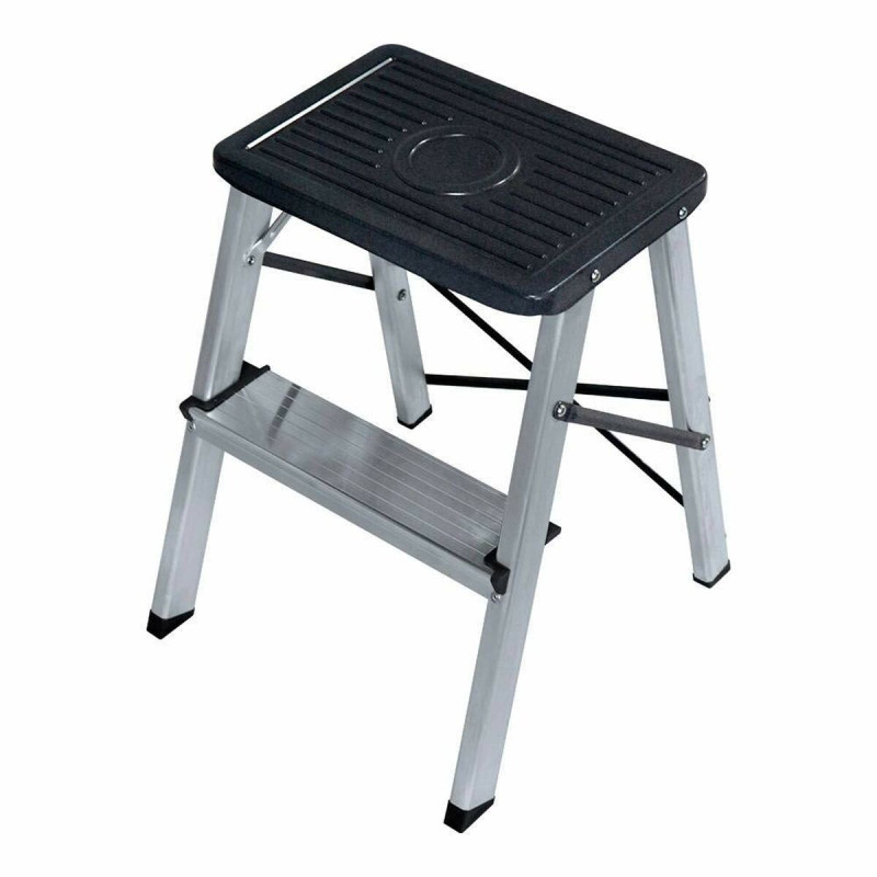 Taburete Plegable EDM 38 x 14 x 60 cm Aluminio Taburete Plegable EDM 38 x 14 x 60 cm Aluminio