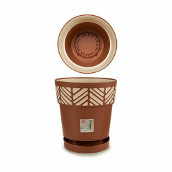 Maceta Autorriego Stefanplast Orfeo Terracota Plástico 25 x 25 x 25 c