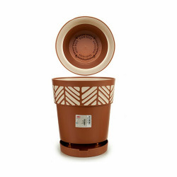 Maceta Autorriego Stefanplast Orfeo Terracota Plástico 29 x 29 x 29 c