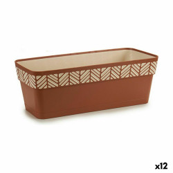 Jardinera Autorriego Stefanplast Orfeo Terracota Plástico 18 x 17 x 4