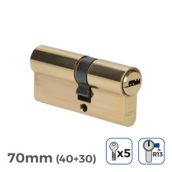 Cilindro EDM 150 ml Dorado Latón Leva Corta (70 mm)