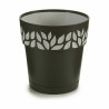 Maceta Autorriego Stefanplast Cloe Antracita Plástico 15 x 15 x 15 cm