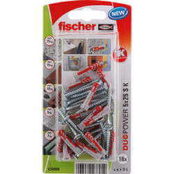 Tacos y tornillos Fischer duopower Tacos y tornillos 18 Unidades (5 x