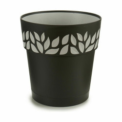 Maceta Autorriego Stefanplast Cloe Antracita Plástico 25 x 25 x 25 cm