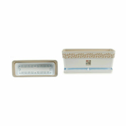 Jardinera Autorriego Stefanplast Cloe Blanco Plástico 49,5 x 17 x 19
