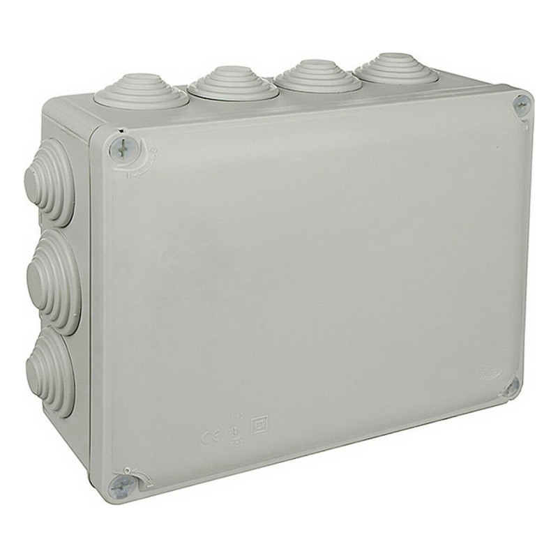 Caja de Registros Solera y686 Retractilado Estanca Cuadrada (220 x 170 Caja de Registros Solera y686 Retractilado Estanca Cuadrada (220 x 170